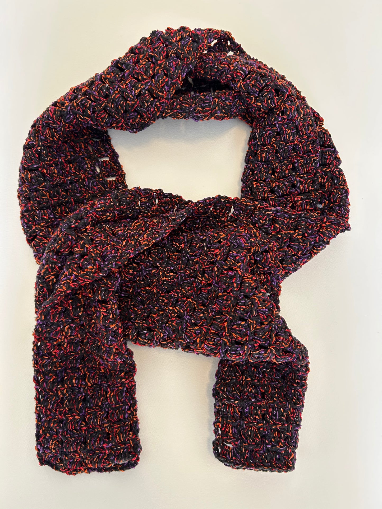 Red scarf 