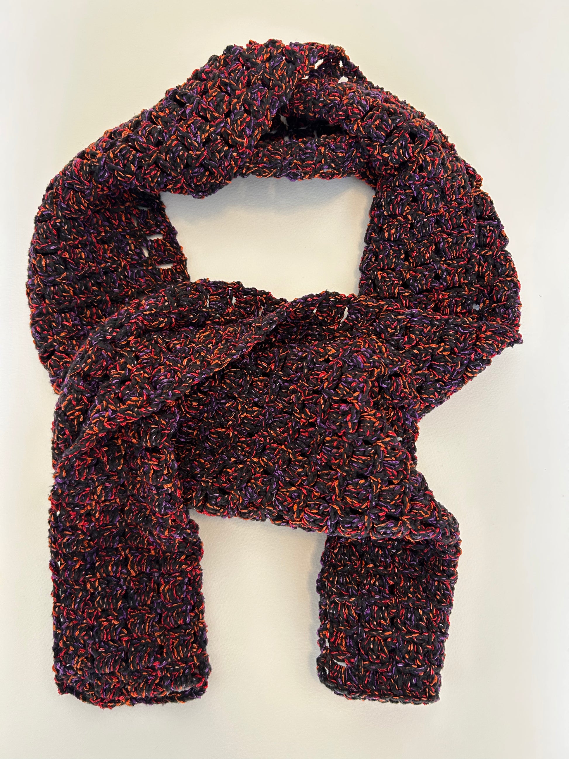 Red scarf 