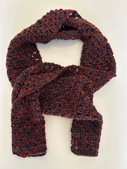 Red scarf 