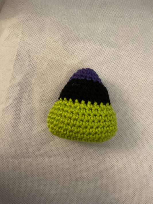 Amigurmi candy corn without eyes