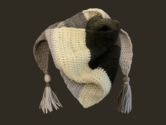 Bear beanie and scarf￼set