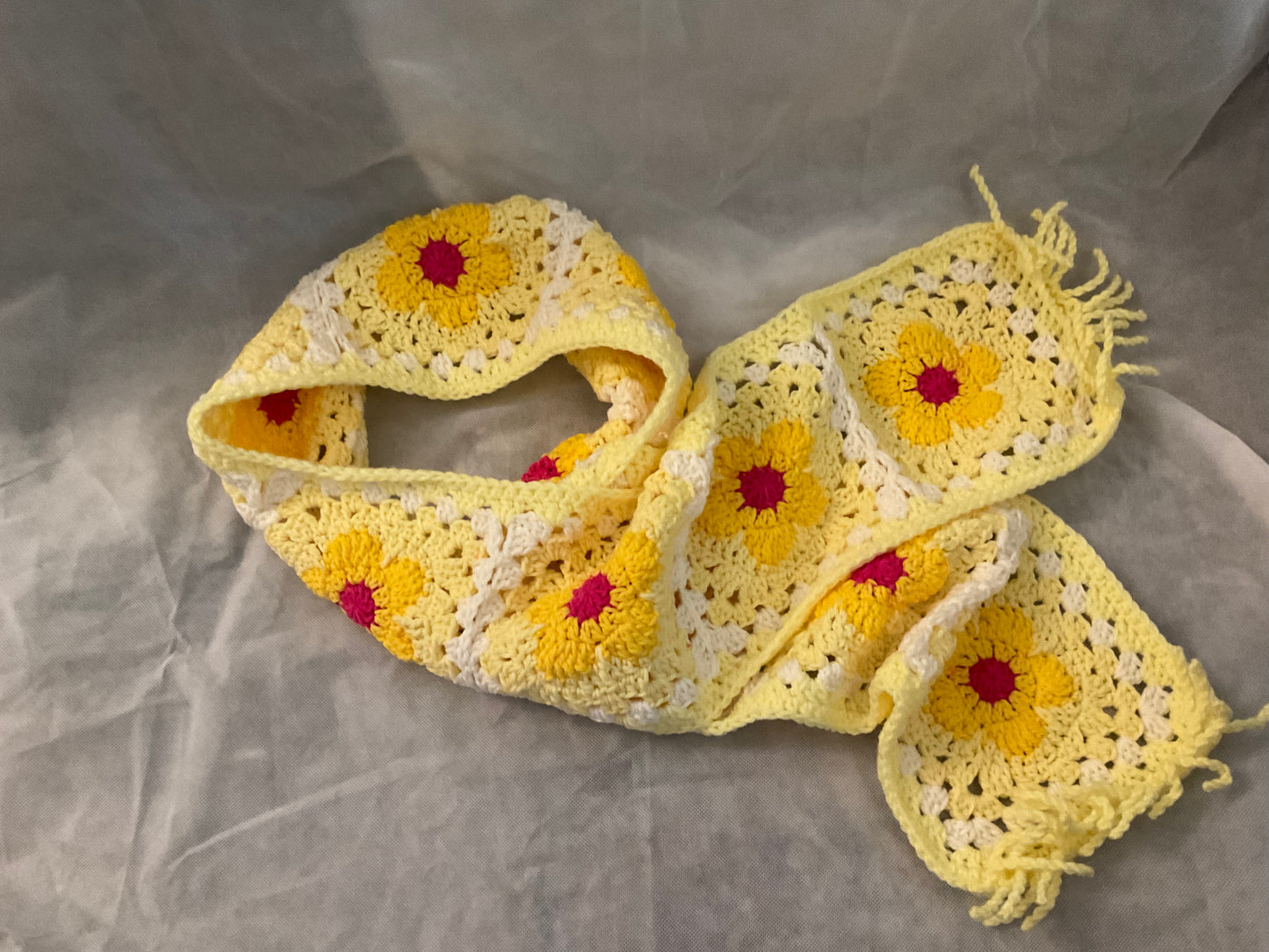 Yellow scarf